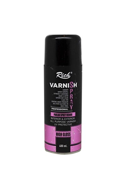 Rich Varnish Parlak Sprey Vernik 400 Ml
