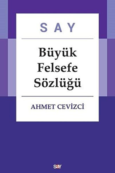 Say Yayınları Say Büyük Felsefe Sözlüğü (2 Cilt Takım) (Ciltli)
