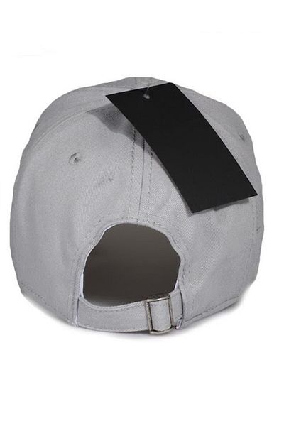 CosmoOutlet Solid Color Basic Cotton Unisex Gray Hat