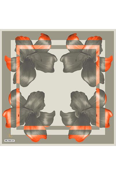 19V69 ITALIA Twill Scarf-v21