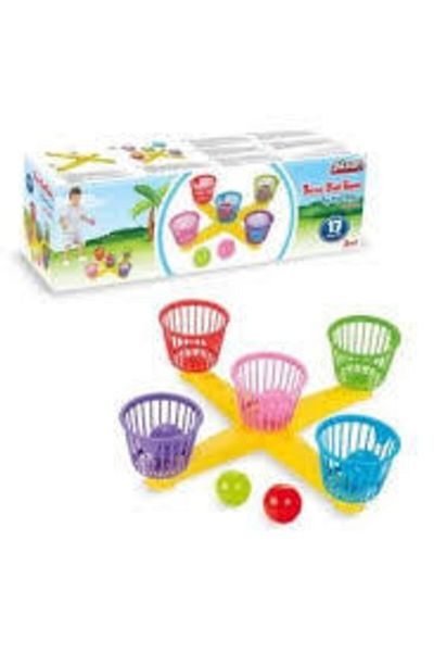 PİLSAN Ball Toss Game 17 Pieces Toy