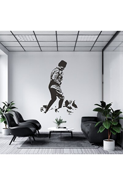 AND Sticker Atatürk Kocatepe Silüet Dekoratif Siyah Renk Duvar Sticker