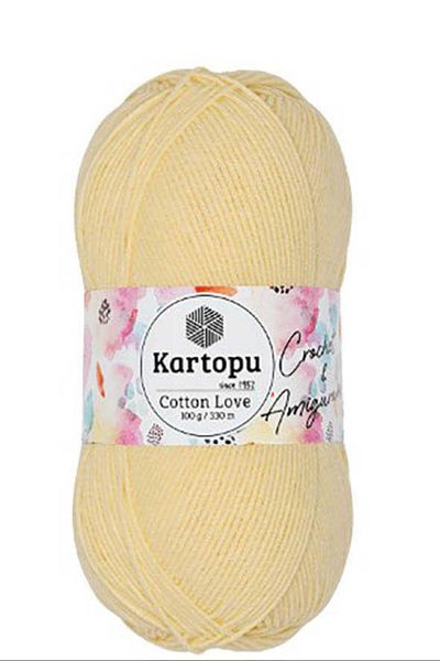 Kartopu Cotton Love K331 Lemonade Yellow