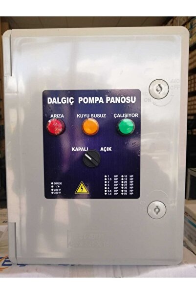 kocaturkelektrik Trifaze Dalgıç Pompa Panosu 5,5 Hp (4 Kw ) Scheneider