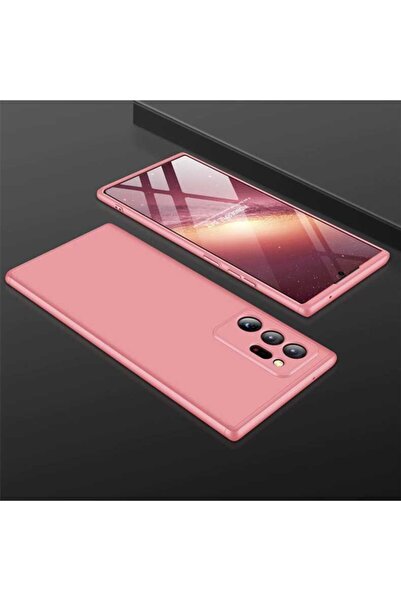 Nezih Case Samsung Galaxy Note 20 Ultra 360 Tam Koruma 3 Parça Slim Sert Sili...