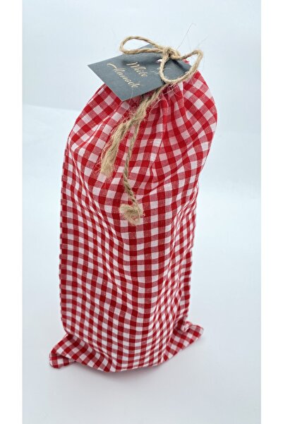 White Alamode Υφασμάτινη τσάντα δώρου Gingham