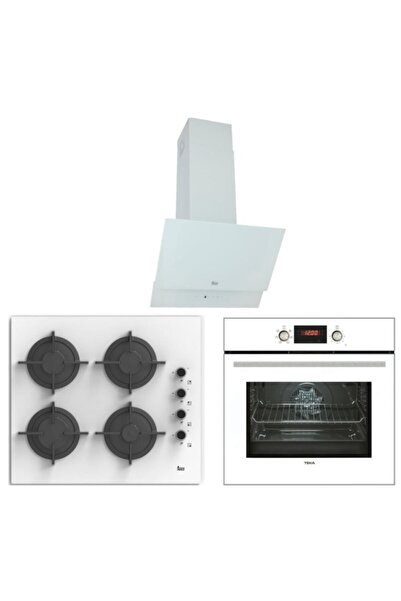 Teka Chef 6 Beyaz Ankastre Set (tvt 60 Davlumbaz-pac 60 Ocak-hak 627 B Fırın )