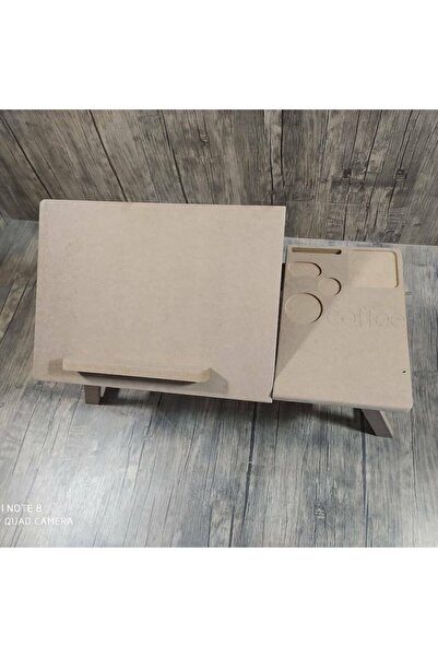 Özka Hobi Ahşap الكمبيوتر اللوحي ومكتب الكمبيوتر