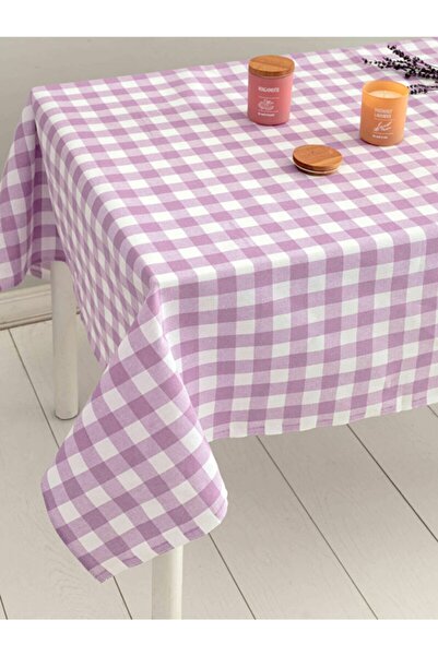 Nazar Tekstil Eflatun Sofra Bezi ve Piknik Örtüsü