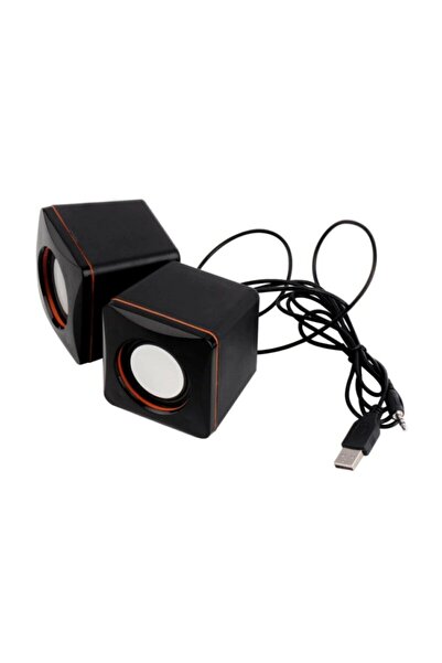 EYE PC Kablolu Aux Usb Mini Multimedia Hoparlör 1+1