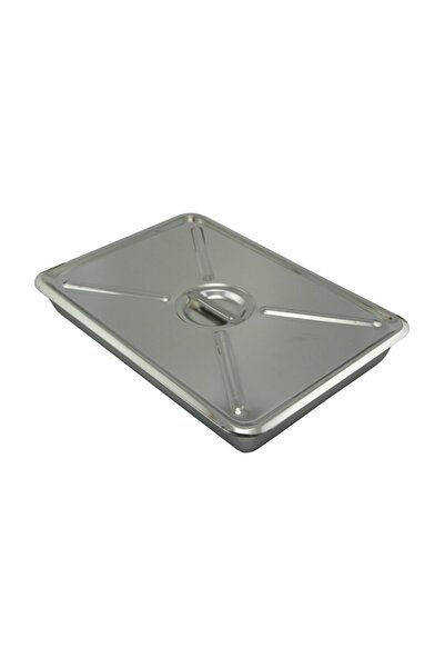 MEF TİCARET Kapaklı Metal Küvet 25cm