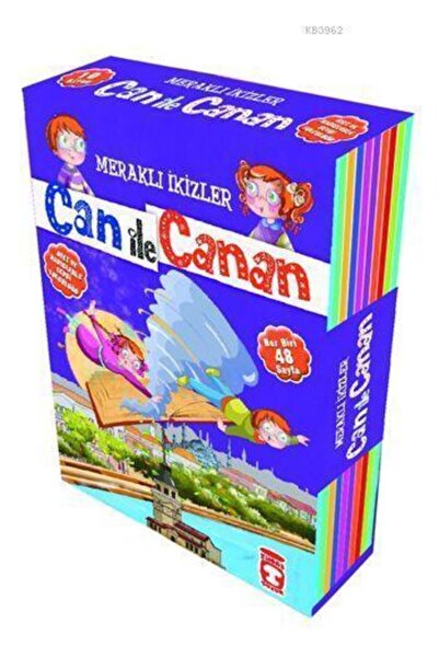 Timaş Çocuk Can Ile Canan Set (10 Kitap); Meraklı Ikizler Can Ile Canan (7+ Yaş)
