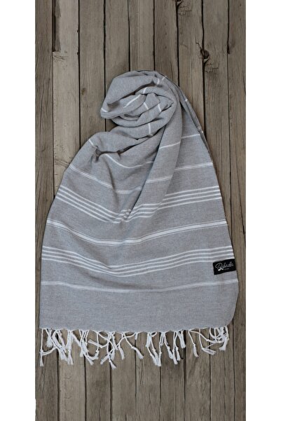 Babada Home قطن بيشتيمال 90x180 - ناعم وعالي الامتصاص للماء - سلطان رمادي فاتح