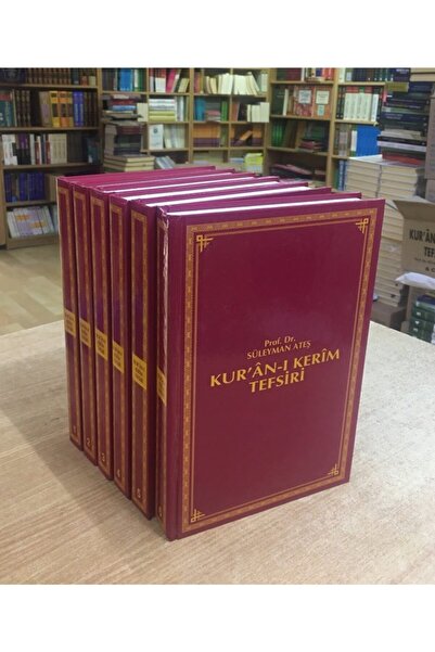 Kervan Yayın Dağıtım Kuranı Kerim Tefsiri, Prof. Süleyman Ateş, 6 Cilt