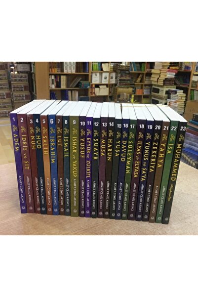 Bahar Yayınları Peygamberler Tarihi, Ahmet Cemil Akıncı, 23 Kitap, 14x20 Cm. ...