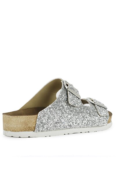 Slazenger Lens Women's Slippers Silver Sim