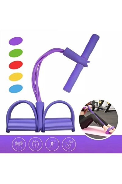 Genel Markalar Göğüs Yayı Body Trimmer Mekik Çekme Aleti Evde Spor Lastikli E...