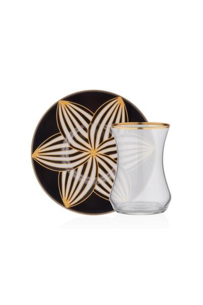 Gordion Ars 1875 6 Kişilik Çay Takımı Monochrome V1