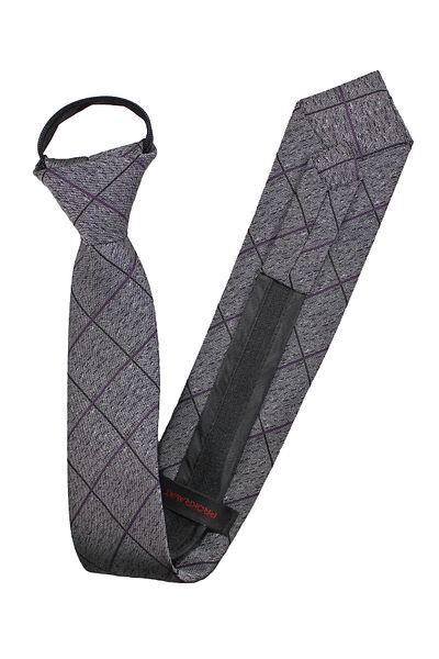 PROKRAVAT Checked Zippered Tie