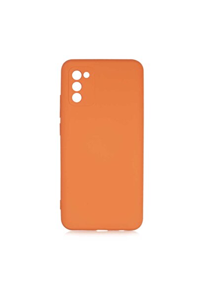 Fibaks Galaxy A02s Kılıf Kadife Iç Yüzey Yumuşak Dokulu Kamera Korumalı Silin...