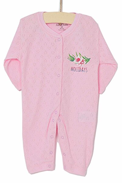 Kız Bebek Tulum 0-6 Ay 6546