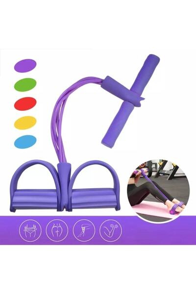 Genel Markalar Body Trimmer Mekik Çekme Aleti Evde Spor Lastikli Egzersiz Las...