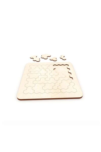 Ankebut لغز تطوير الانتباه والتركيز على شكل قرص العسل