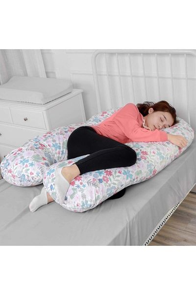 Çınar Reklam & Dış Ticaret Pregnancy Pillow with 5 Different Zone Supports (LINED)