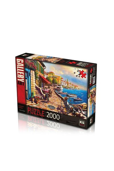 Ks Puzzle 22511 Model - 2000 Pieces One Seaside Holiday Puzzle