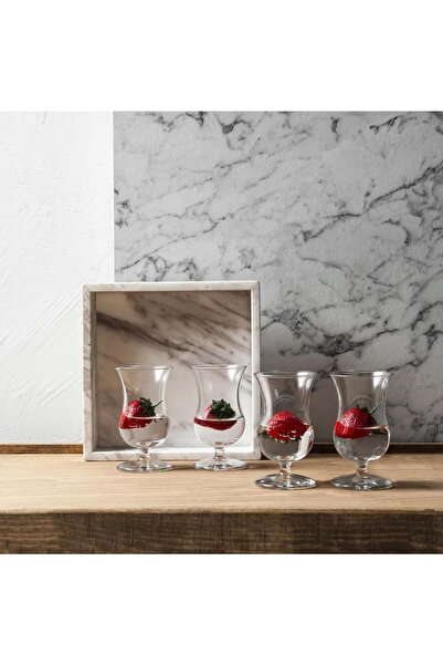 Paşabahçe 440221 Gala 4'lü Ayaklı Bardak - 125 Ml.