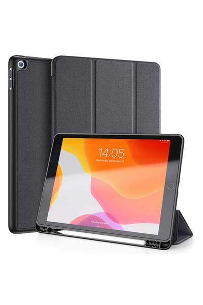 Ally Mobile Dux Ducis Ipad 7th Gen 10.2 2019 Kılıf Kalem Yerli Soft Tpu Mıknatıslı Domo Kılıf