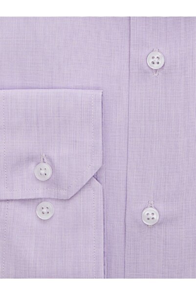 EMNANA Lila Slim Fit Gömlek