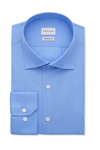 EMNANA Mavi Regular Fit Gömlek