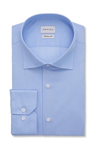 EMNANA Mavi Regular Fit Gömlek