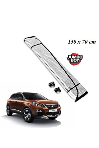 Ankaflex Umbrelă de soare pentru geamul din față a mașinii, aluminiu metaliza...