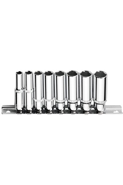 CETA FORM Ceta-form C04-r08 Altı Köşe Derin Lokma Takımı 1/4" 8 Parça