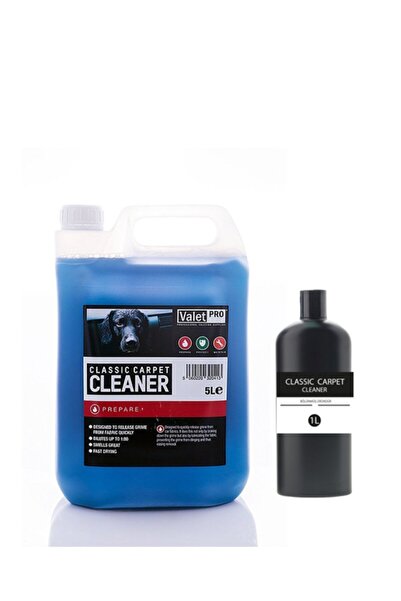 Valet Pro Halı Döşeme Temizleme Classic Carpet Cleaner 1lt Bölünmüş Ürün