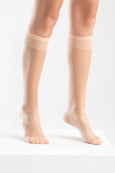 Bonny Silver Odor-Free Knee-Length Thin Silver Socks 3 Pack