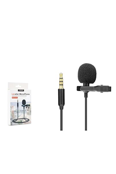 HADRON Hd563 Yaka Mikrofon Pc Aux 2mt Tiktok Youtube