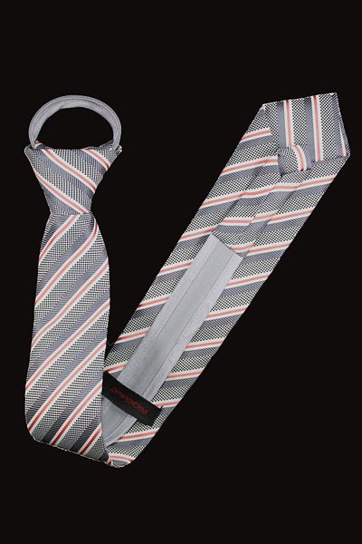 PROKRAVAT Striped Zippered Tie