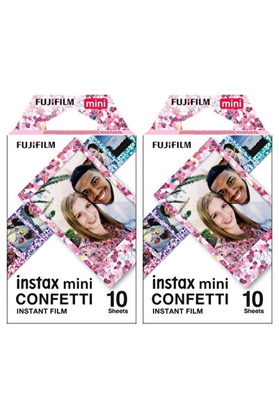 Fujifilm Instax Mini Confetti 10x2 Film Seti