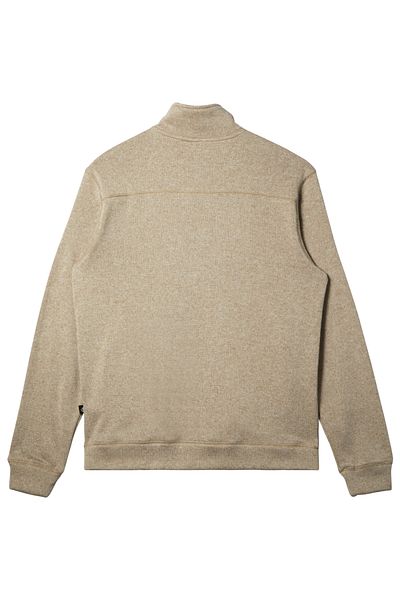 Quiksilver Ανδρικό φούτερ με φερμουάρ - Πολυεστερικό ύφασμα φλις, πλύσιμο ενδυμάτων