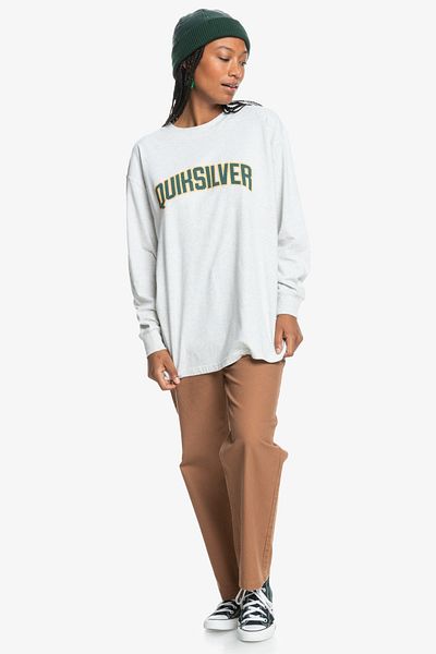 Quiksilver Συλλογή UNI - 100% οργανικό ύφασμα, μακρυμάνικο ανδρικό μπλουζάκι