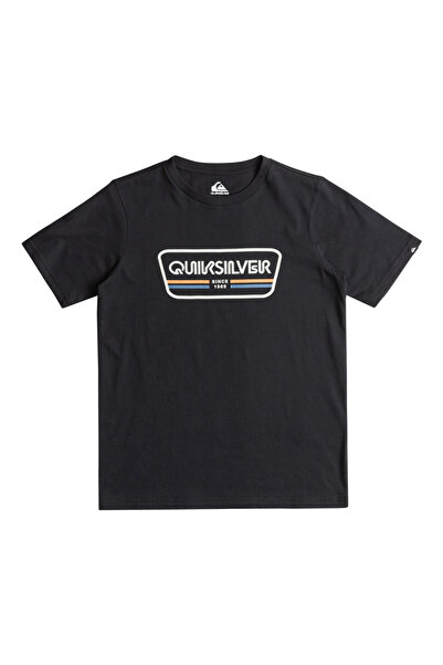 Quiksilver Chlapecké triko s krátkým rukávem pro 8-16 let – bavlněná žerzejová tkanina [160g/m2], F