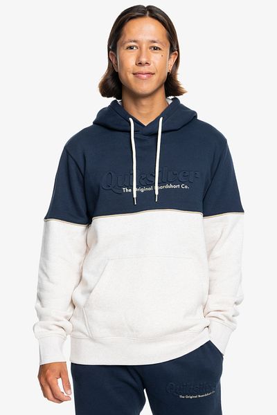 Quiksilver Férfi pulóver kapucnis pulóver - pamut poliészter keverék szálcsiszolt szövet [280g/m2]