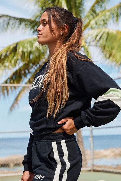 Roxy Pullover-Sweatshirt für Damen – 100 % Bio-Design, Active-Kollektion