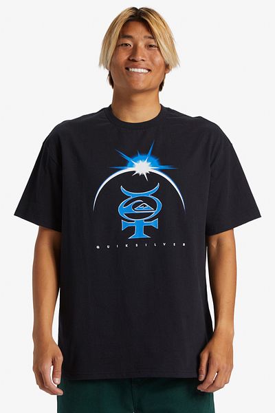 Quiksilver Pánské tričko s krátkým rukávem – kolekce Mercury, bavlněná tkanina OE