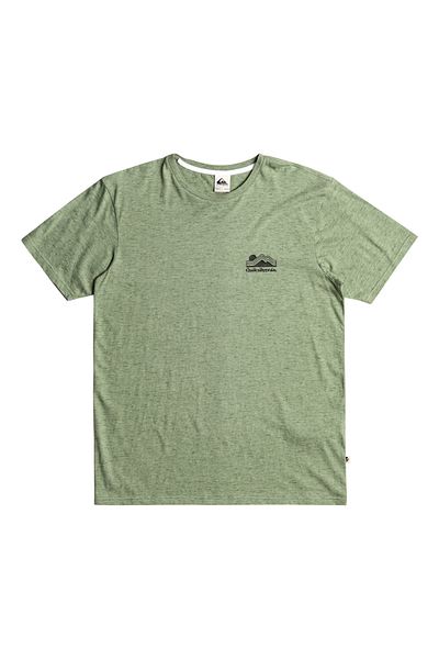 Quiksilver Ανδρικό κοντομάνικο βαμβακερό μπλουζάκι - κανονική εφαρμογή