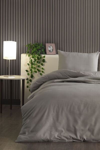 Doqu Home Pure Line Duvet Cover Set Single - Beige