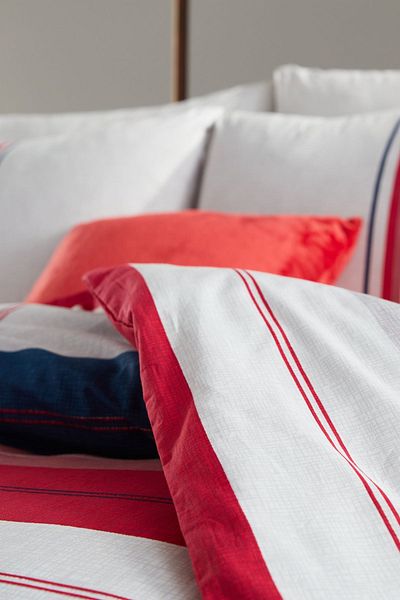 Doqu Home Ranforce Bedding Set Salvo Single - Red
